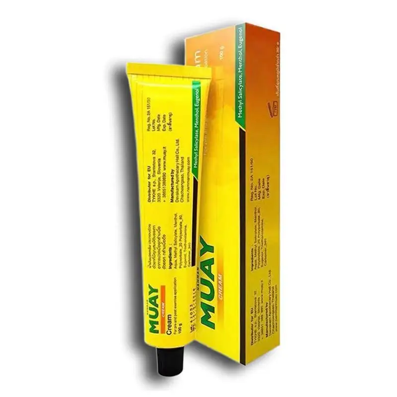 Массаж облегчение боли 100 г/шт. Таиланд активные Муай Тай мазь для облегчения