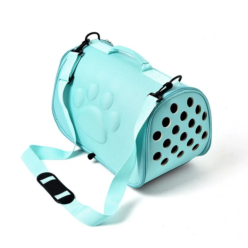 

Pet Carrier Puppy and Cat Space Bag EVA Pet Out Carrier Foldable Portable Diagonal Breathable Cat Backpack Carrier Dog Bag