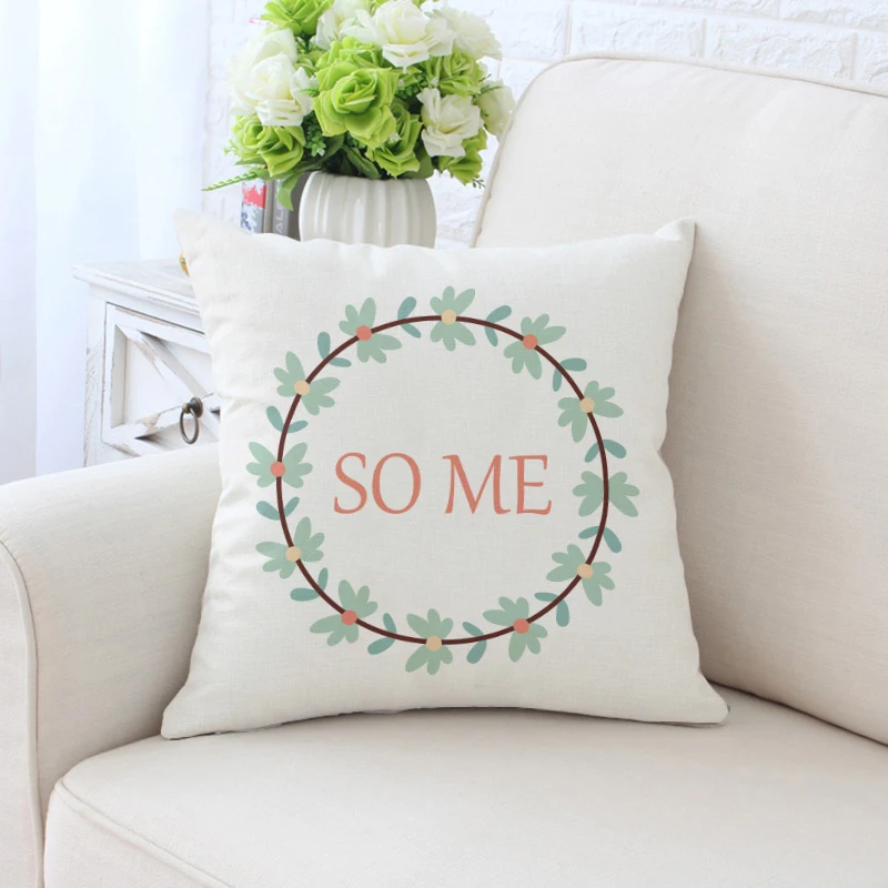 Скандинавский стиль ins товары для дома наволочка диван прикроватная химическая