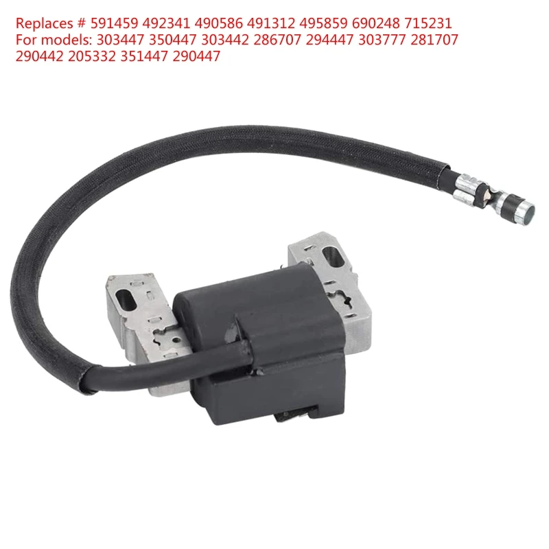 

591459 Ignition Coil Magneto Armature for Engine Lawm Mower X4YE
