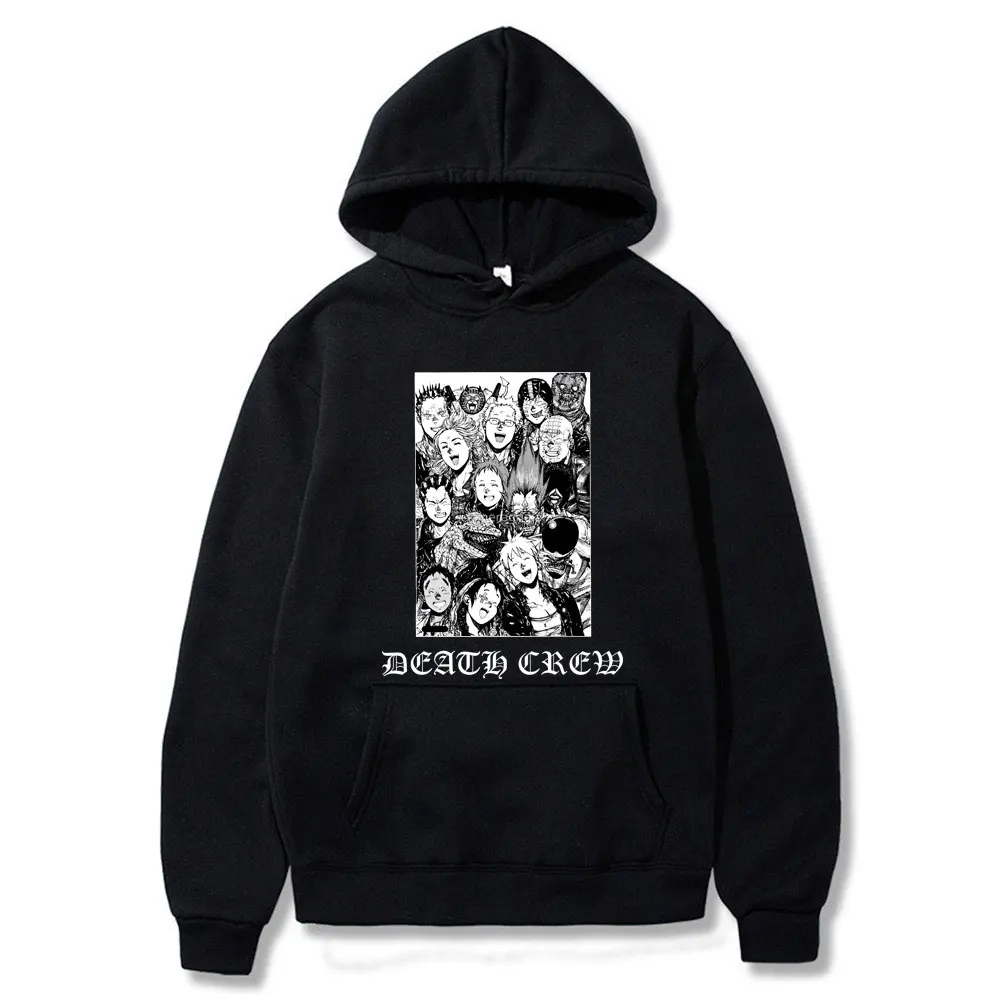 

90s Japanese Anime Dorohedoro Hero Horror Manga Hoodies Sweatshirt Funny Unisex Fashion Casual Hoody Male Retro Harajuku Hoodie