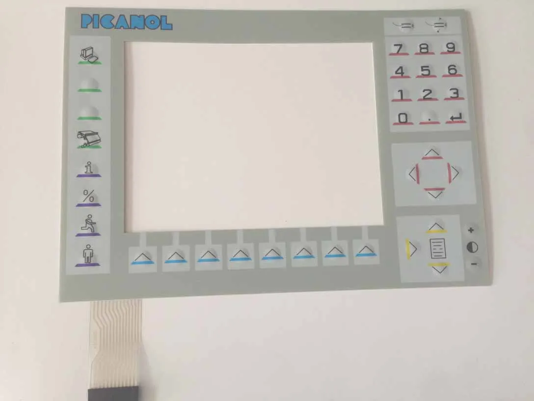 

Текстильная Машина PICANOL OMNI PLUS BA300360, новая совместимая запасная сенсорная мембранная клавиатура MCP