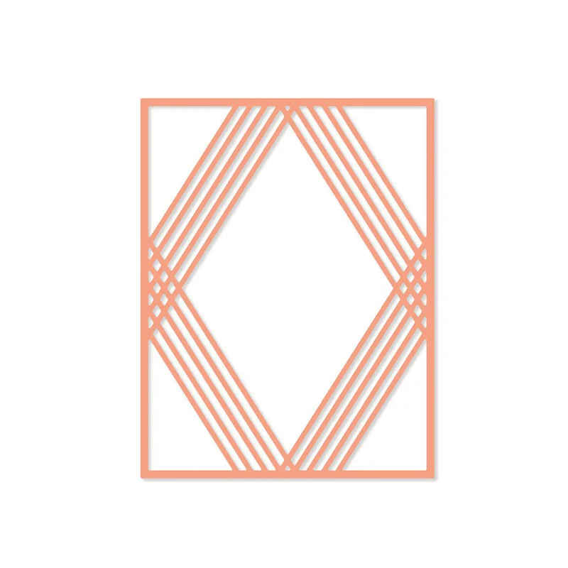 Новинка 2021 г. Обложка для алмазной рамки металлические Вырубные штампы Декор