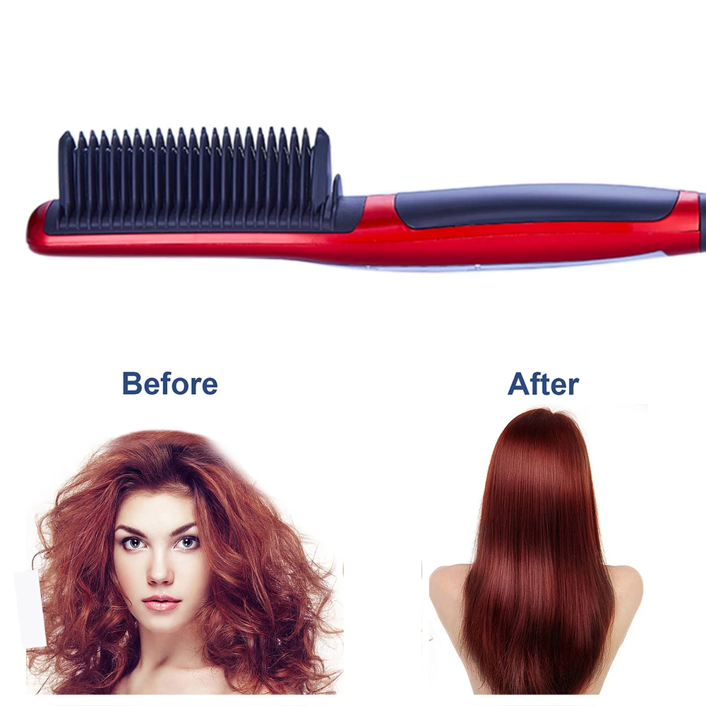 Новый профессиональный выпрямитель для волос Расческа электрическая щетка