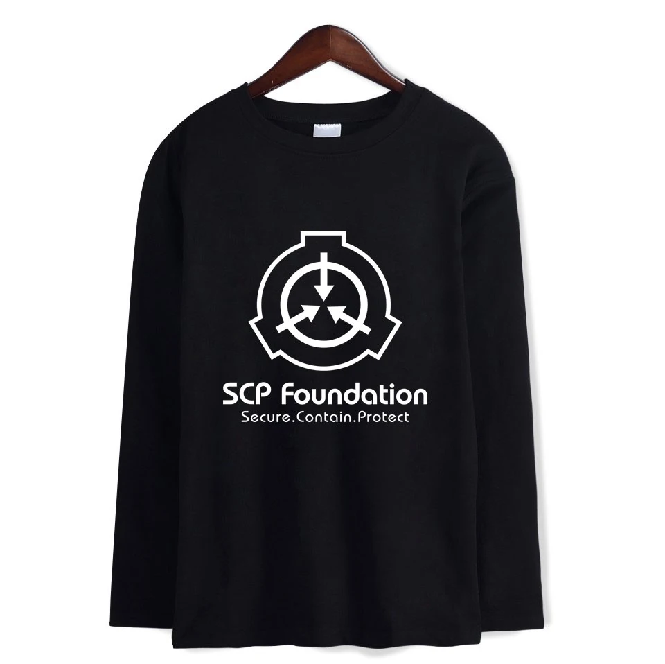 Frdun Scp Foundation футболка с длинным рукавом Kpop Новинка Хлопок Высокое качество Женская/Мужская Повседневная Новая модная Осенняя Футболка Топ тройники