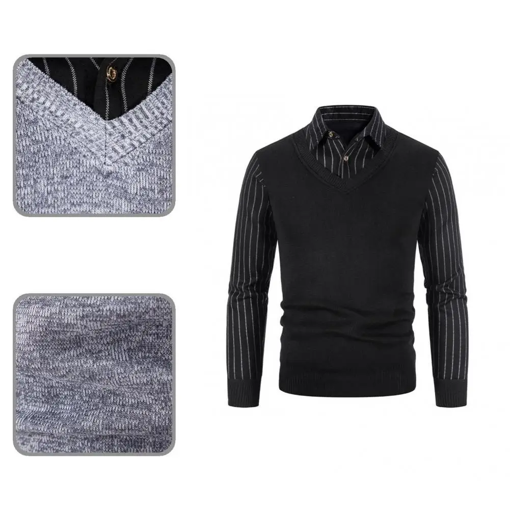 

Men Sweater Popular Durable Regular Sleeve Warm Men Shirts Tops for Autunm Men Tops Men Shirt