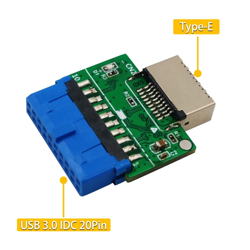 2 шт. удлинитель с USB 3 1 на 0 20 контактов | Электроника