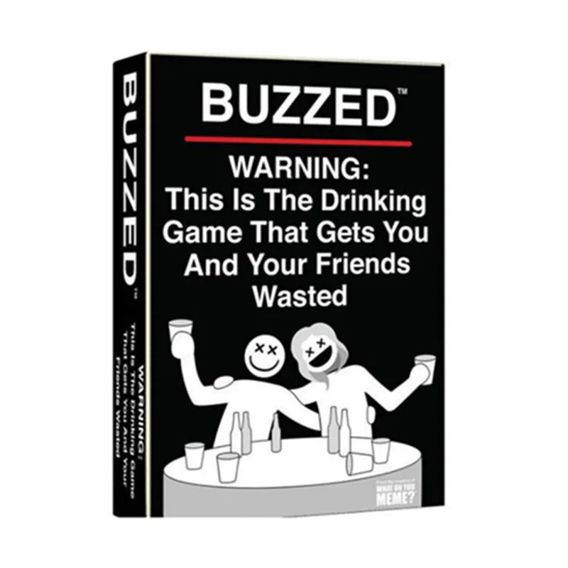 

Buzzed Board Games This is the truth drinking party Strategy that makes you and your drunk friends Board Game card For Adult Toy