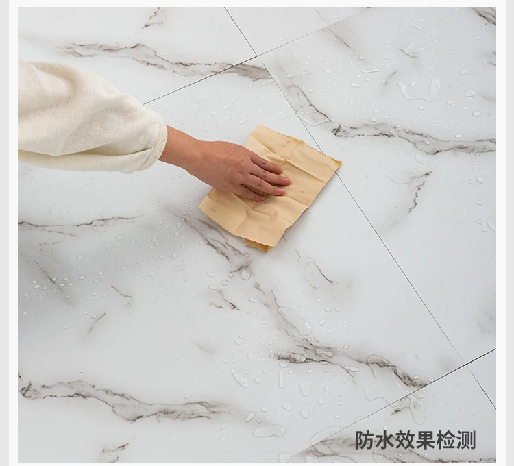 1piece Big size 60X60CM Waterproof Floor Stickers Self Adhesive Marble Wallpapers Kitchen Wall Sticker House Renovation |