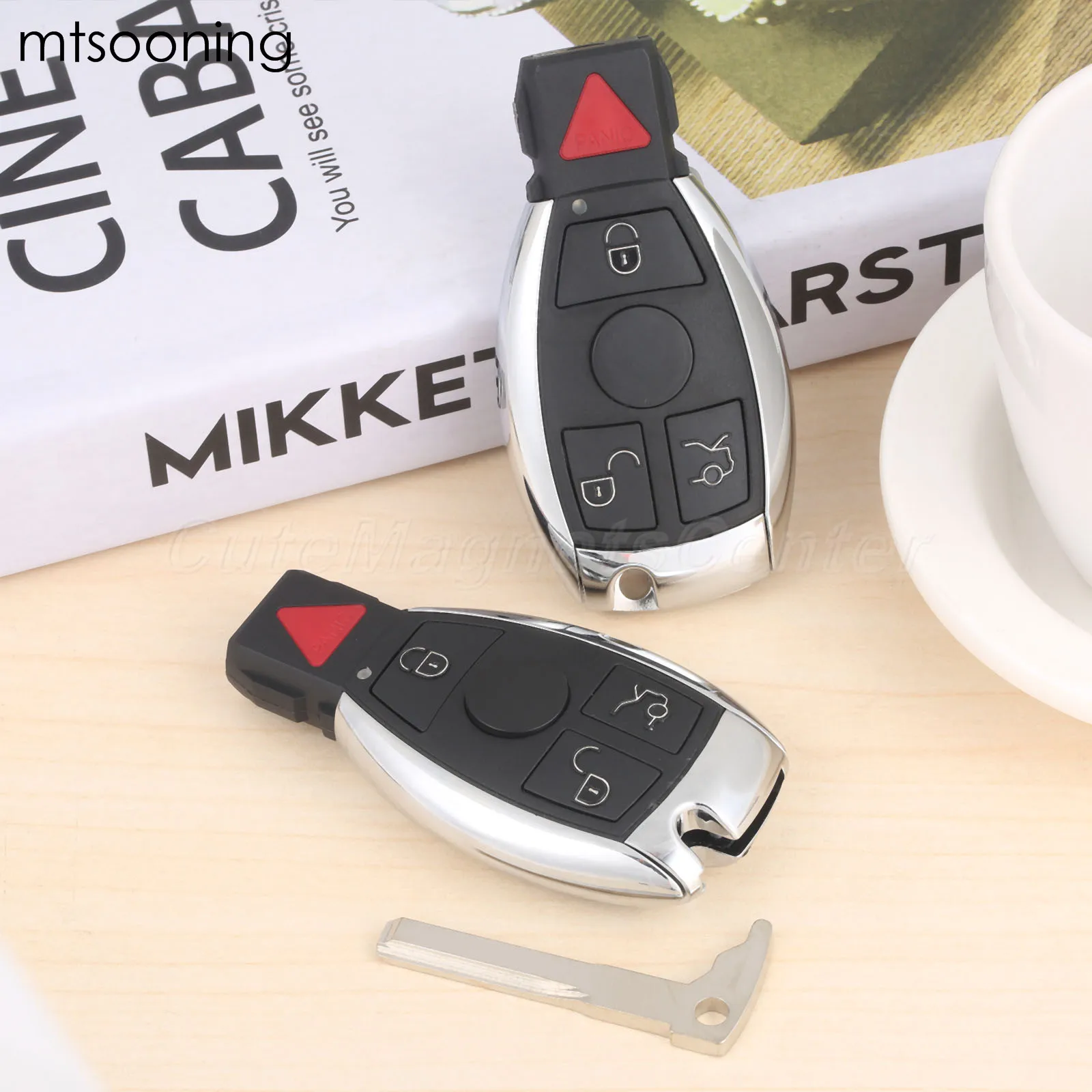 Mtsooning 2 шт. Автомобильный Дистанционный ключ 4 кнопки 315 МГц IYZ3312 для Mercedes Benz A B C G R M