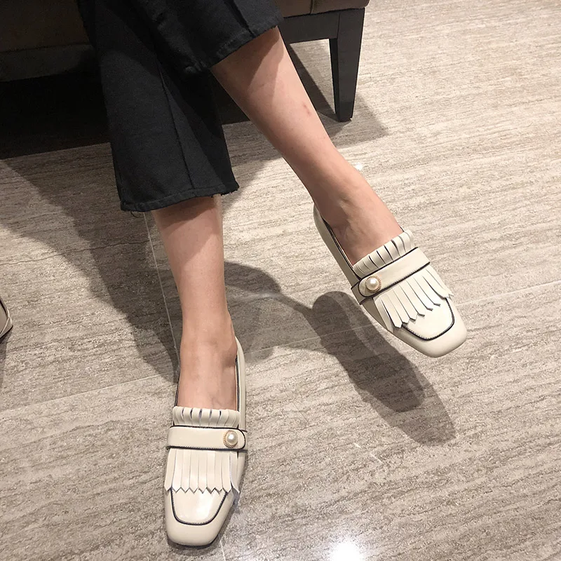 

Women summer leather shoes woman brogue lady flats shoes vintage sneakers laces spring casual shoes for women 2020