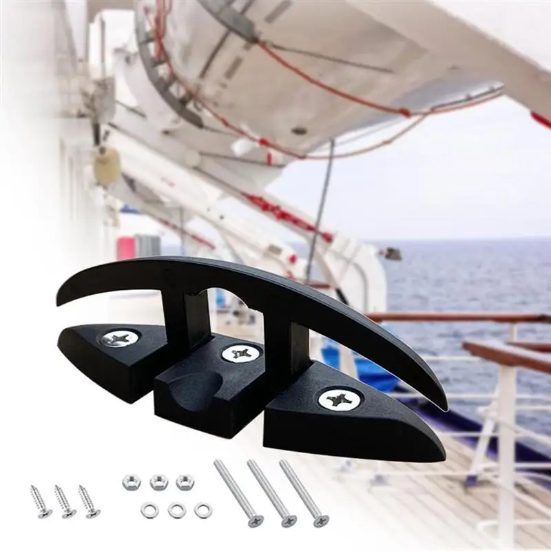 

2021 Outdoor Folding Cable Bolt Yacht Lifting Cable Nylon Bolting Claw Bollard Yacht Hardware Cable Bolting Accessories