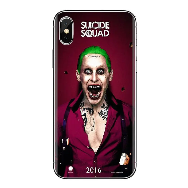 Для huawei G7 G8 P7 P8 P9 P10 P20 P30 Lite Mini Pro P Smart плюс 2017 2018 2019 с принтами &quotотряд самоубийц&quot