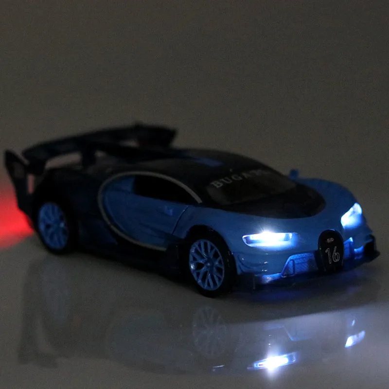 Модель автомобиля Bugatti Veyron GT металлический сплав в масштабе 1:32 литые автомобили