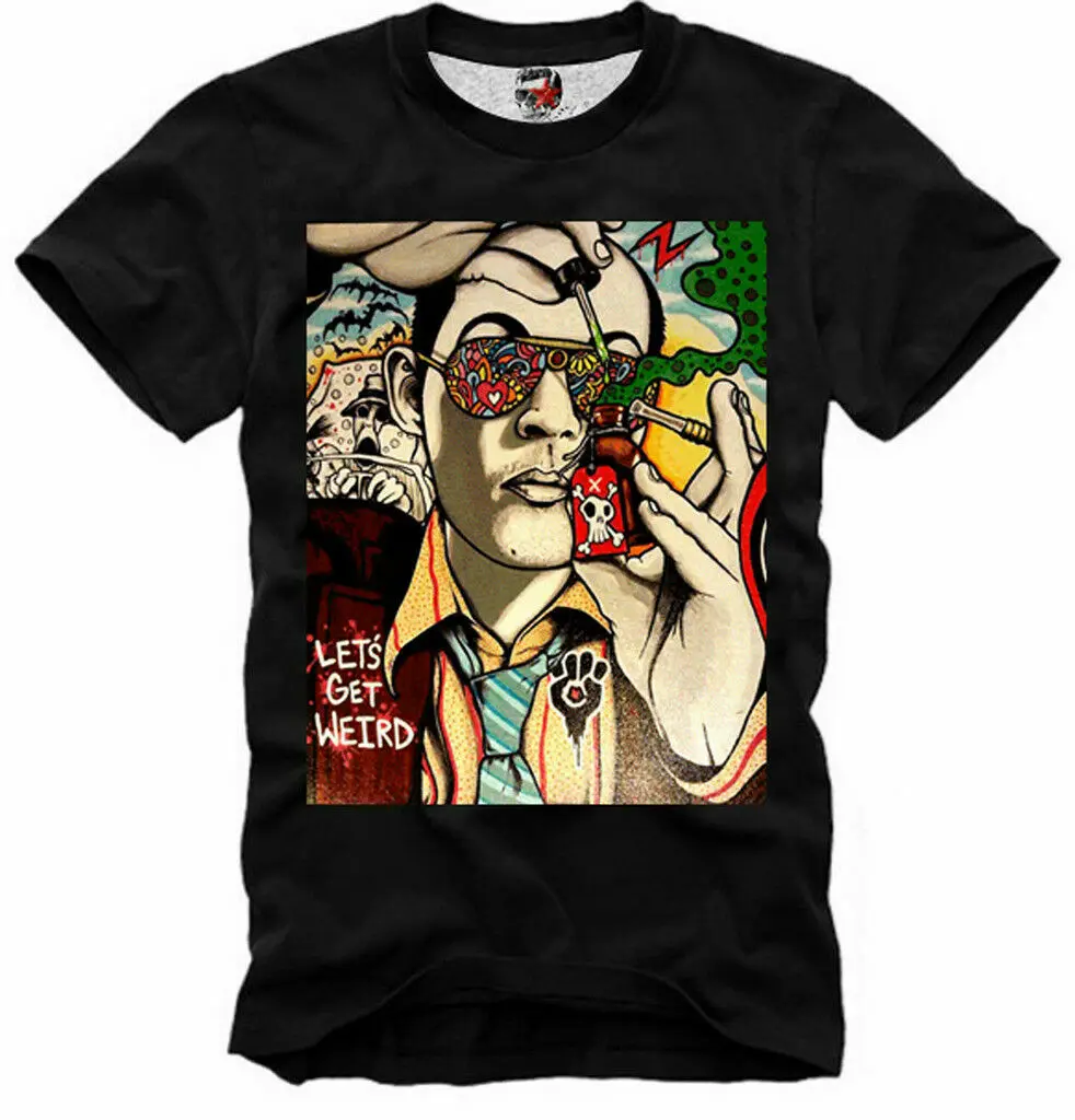 E1SINDICATE футболка FEAR AND LOATHING в Лас-Вегасе LSD TRIP MDMA ACID XTC 3925 2020 Высококачественная