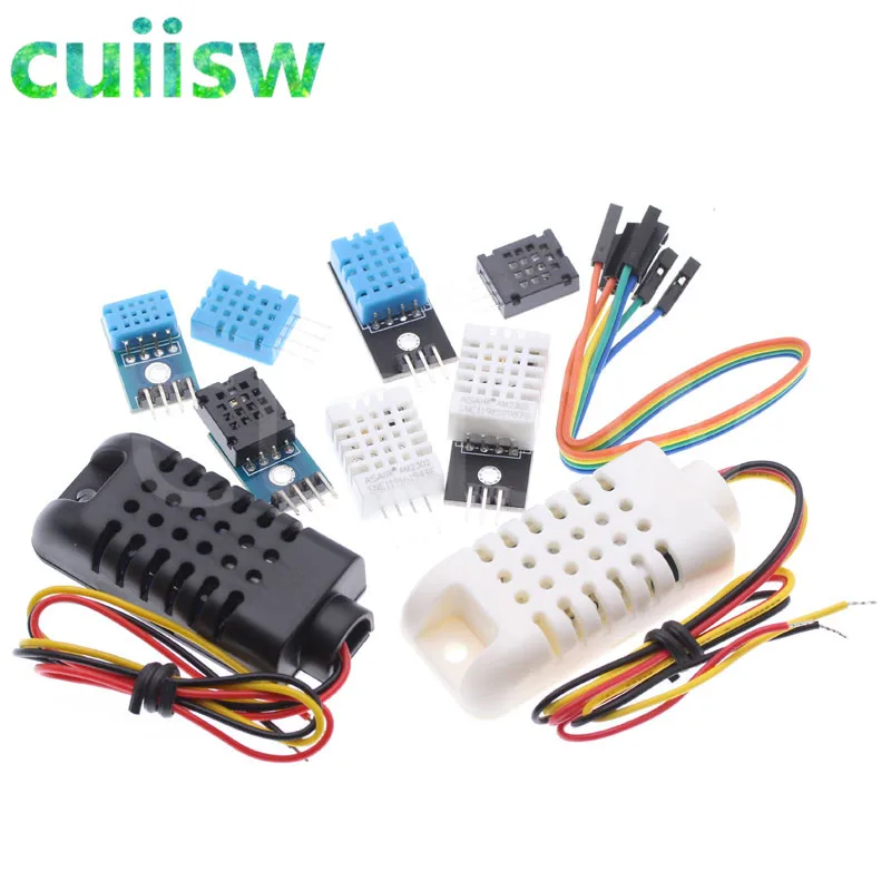 Цифровой датчик температуры и влажности DHT11 DHT22 AM2302B AM2301 AM2320 для Arduino AM2302|Датчики| |