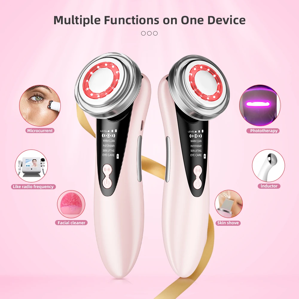 

IPL Imported Instruments Purifying and Rejuvenating Beauty Instrument EMS Facial Massager Lifting and Firming Skin Care Tools
