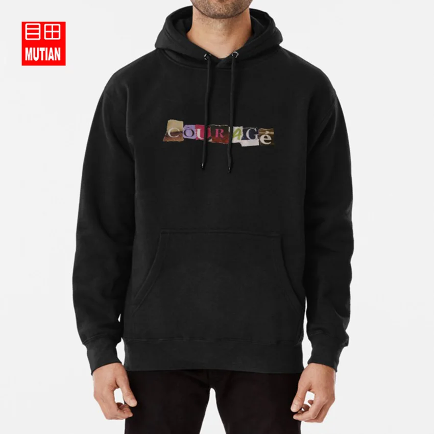 Klaine's Courage - Glee hoodies sweatshirts glee klaine kurt blaine courage love supporting tvshow | Мужская одежда