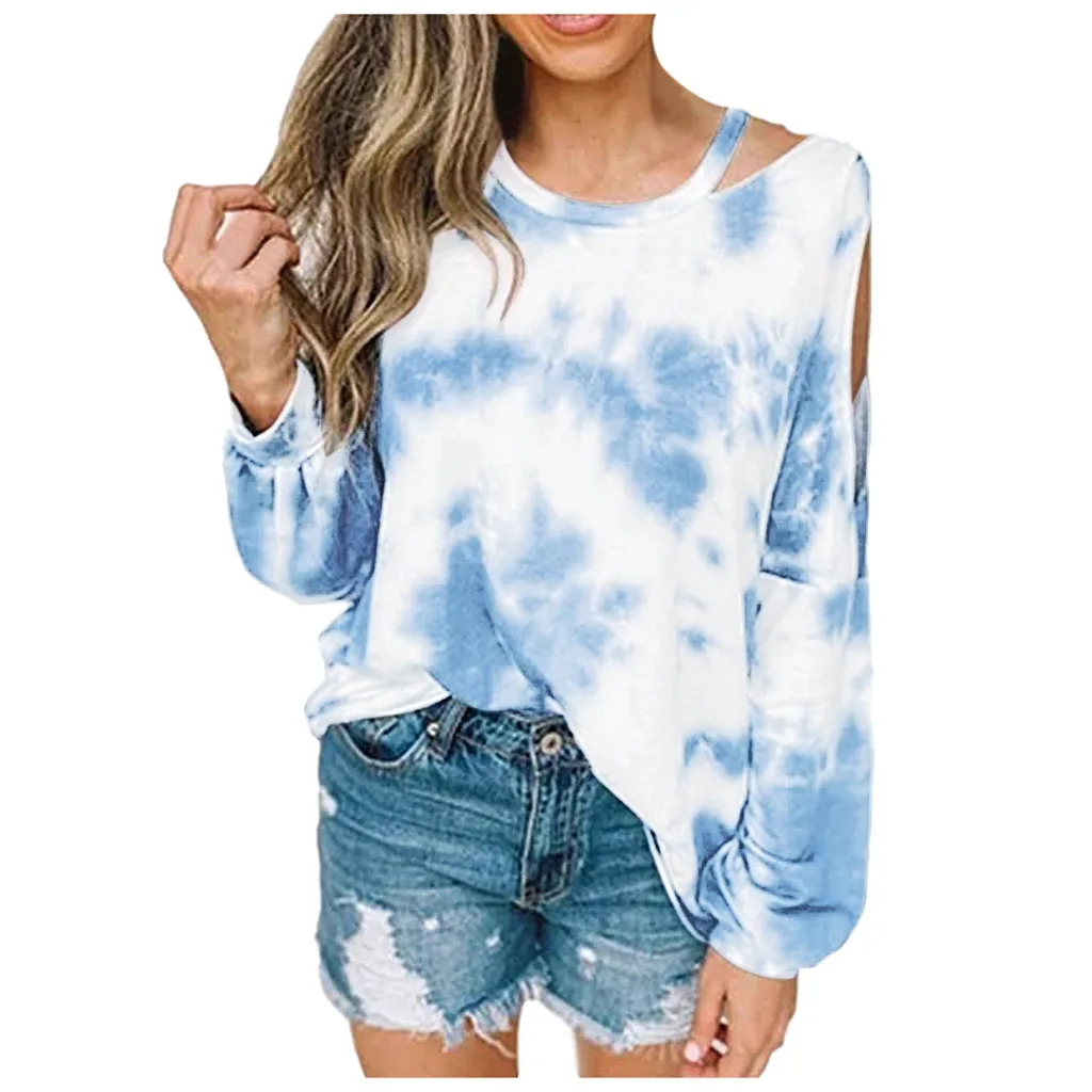 Худи с принтом Tie Dye свитшот женский красочный психоделический спортивный костюм