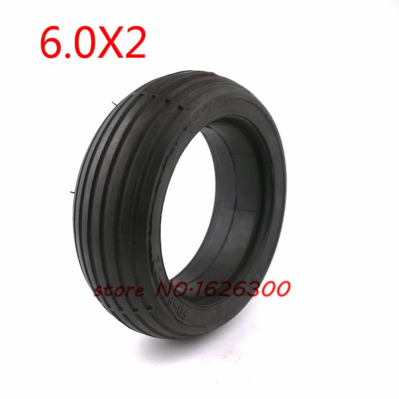 

Free Shipping Size 6.0x2 Rubber Solid Tire Fits for Electric Balanced Car Electric Scooter