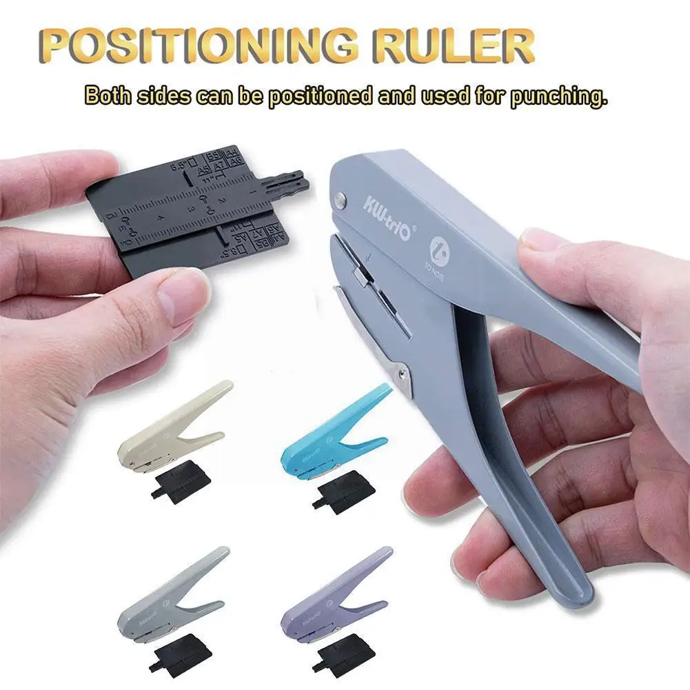 

T-type Hole Puncher Creative Manual Puncher Mushroom Shape DIY Punching Cutter Paper Machine Hole Tools Stationery Punch Of C5D3