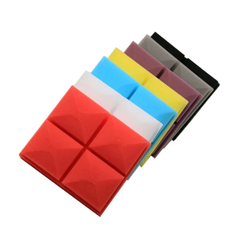 Звукоизоляционная пена с грибовидной головкой 5 шт. акустическая клиновая панель