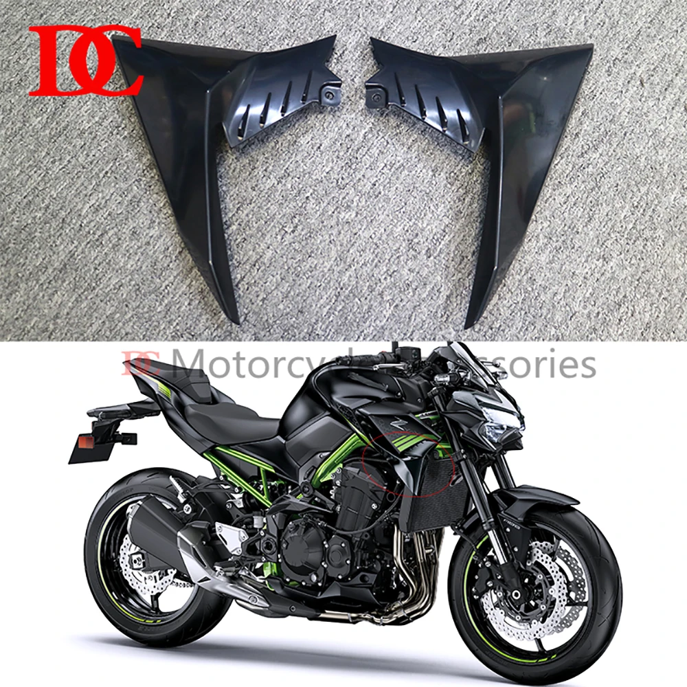 

Front fuel Tank Radiator Cover Side Trim Insert Cover Fairing for Kawasaki z 900 2020 2021 2022 Z900