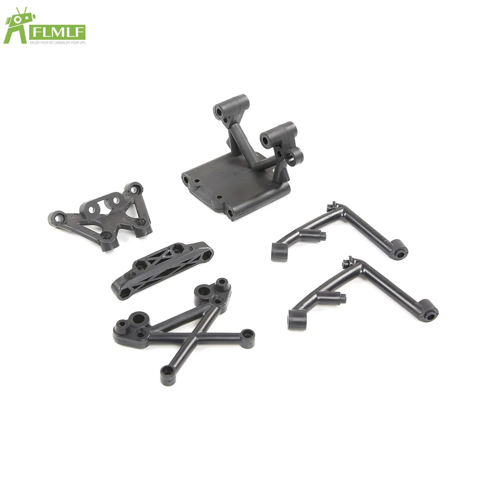 

Nylon Front Bulk Head Frame Assembly Set Fit for 1/5 HPI ROFUN BAHA ROVAN KM BAJA 5B 5T 5SC RC CAR Toys PARTS