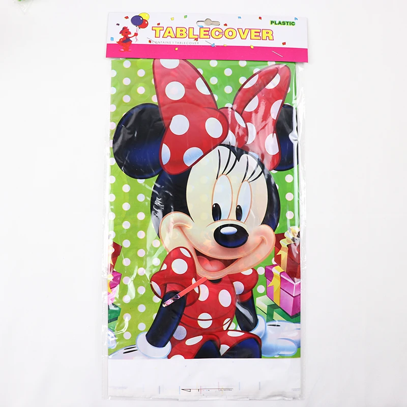 Disney Минни вечерние Декор одноразовая посуда под искусственные бриллианты стразы