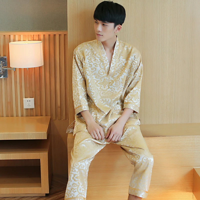 Couple Fashion Sleepwear Nightwear Summer Cotton Home Clothing Sleepwear sets For Couples