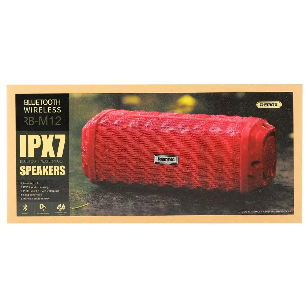 Remax Ipx7 наружный портативный водонепроницаемый беспроводной Bluetooth стерео