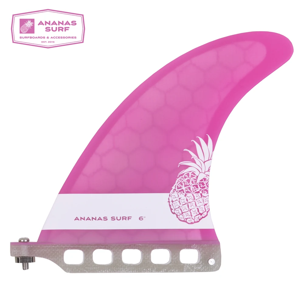 Ananas Surf Surfboard Center Single Fin 6 &quotLongboard дюймов US Base High Perfomance Log аксессуары|Серфинг| |