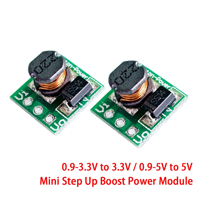 5 шт. Φ 0 9-3 3 В до 9 ма-5 в Mini Step Up Boost Power Module DC to для Arduino DC-DC | Электронные компоненты и