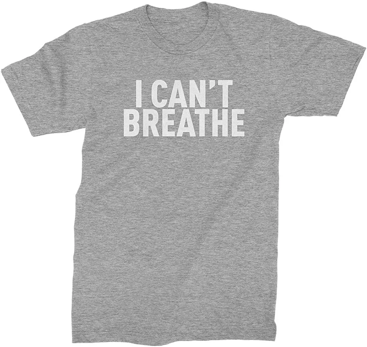 

Novelty Graphic I Can't Breathe - Mens Summer Fashion T-Shirt Personality Creative Art Letter T-Shirt