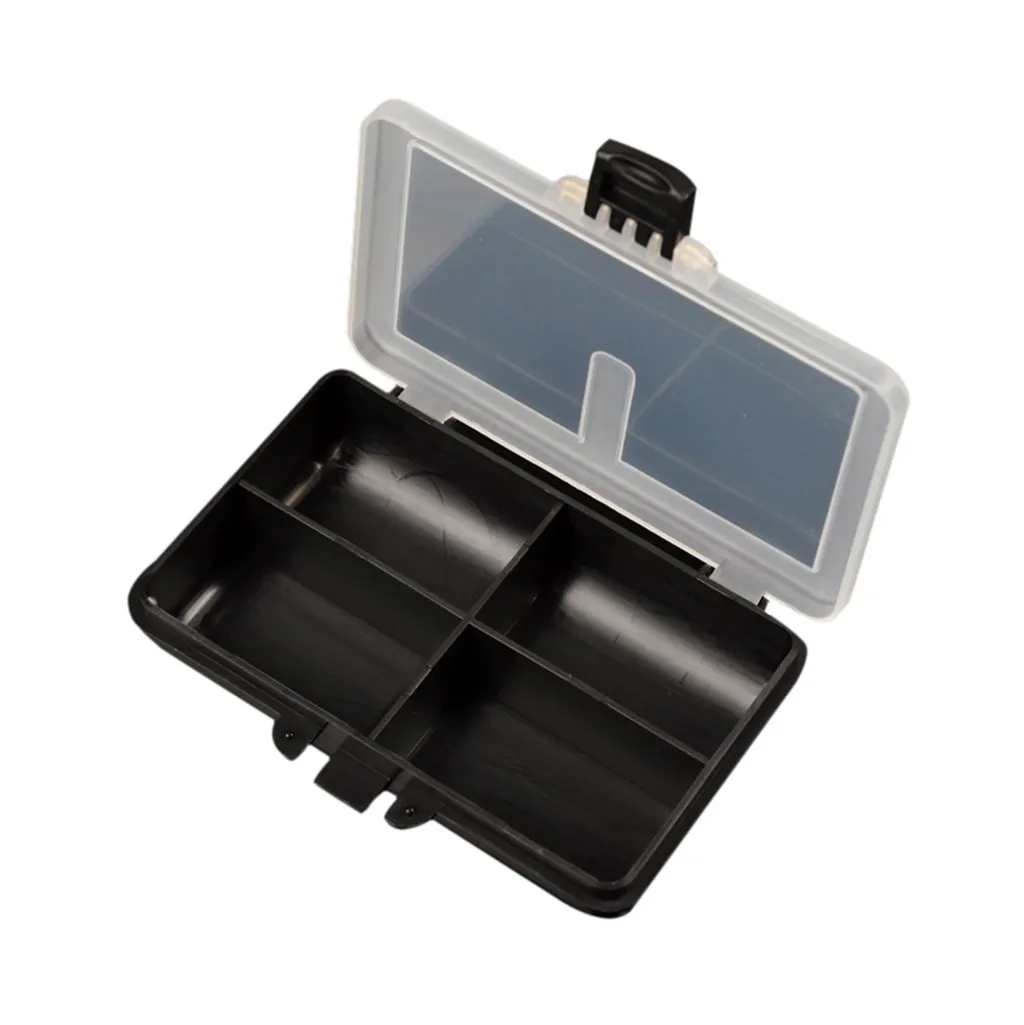 4 контейнер для рыболовных приманок крючок приманки ящик хранения снастей