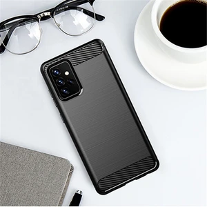 for cover samsung galaxy a72 5g case samsung a72 5g carbon fiber shell anti knock phone case for samsung a72 5g cover 6 7 inch free global shipping