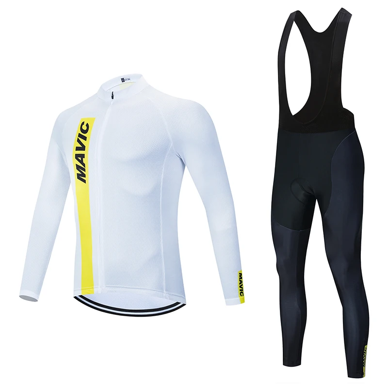 Mavic 2019 осенняя и зимняя одежда для велоспорта Мужская Флисовая с длинными