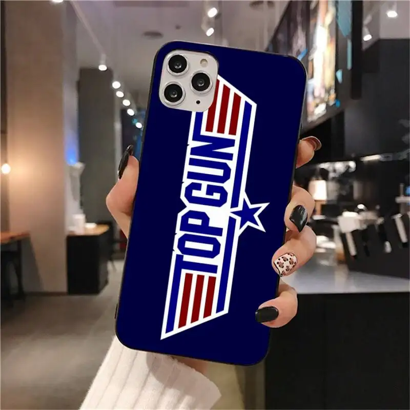 TV Series Top Gun poster Phone Case for iphone 12 pro max mini 11 XS MAX 8 7 6 6S Plus X 5S SE 2020 XR case | Мобильные телефоны и