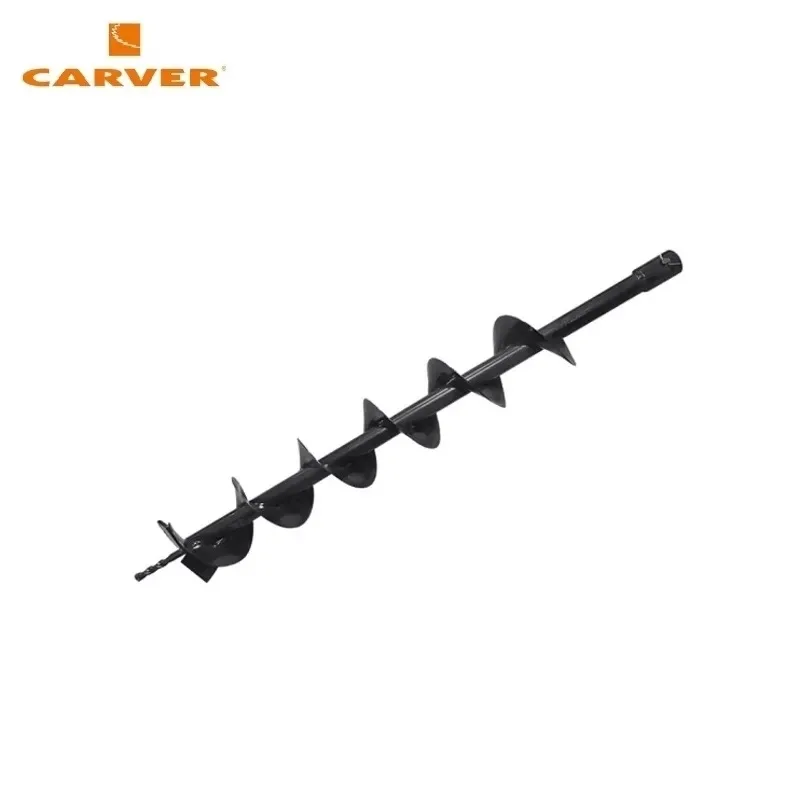 Шнек для грунта d пос=20мм D=100мм (CARVER AG 52)|Земляной бур| |