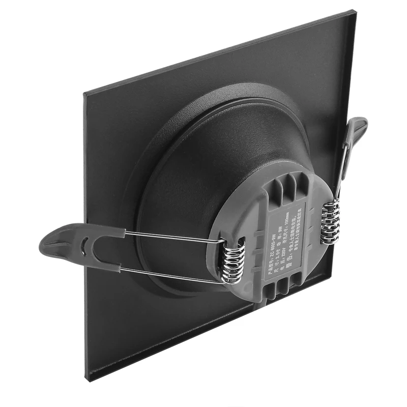 Квадратный светодиодный потолочный Светильник направленного света 9 Вт 12 15