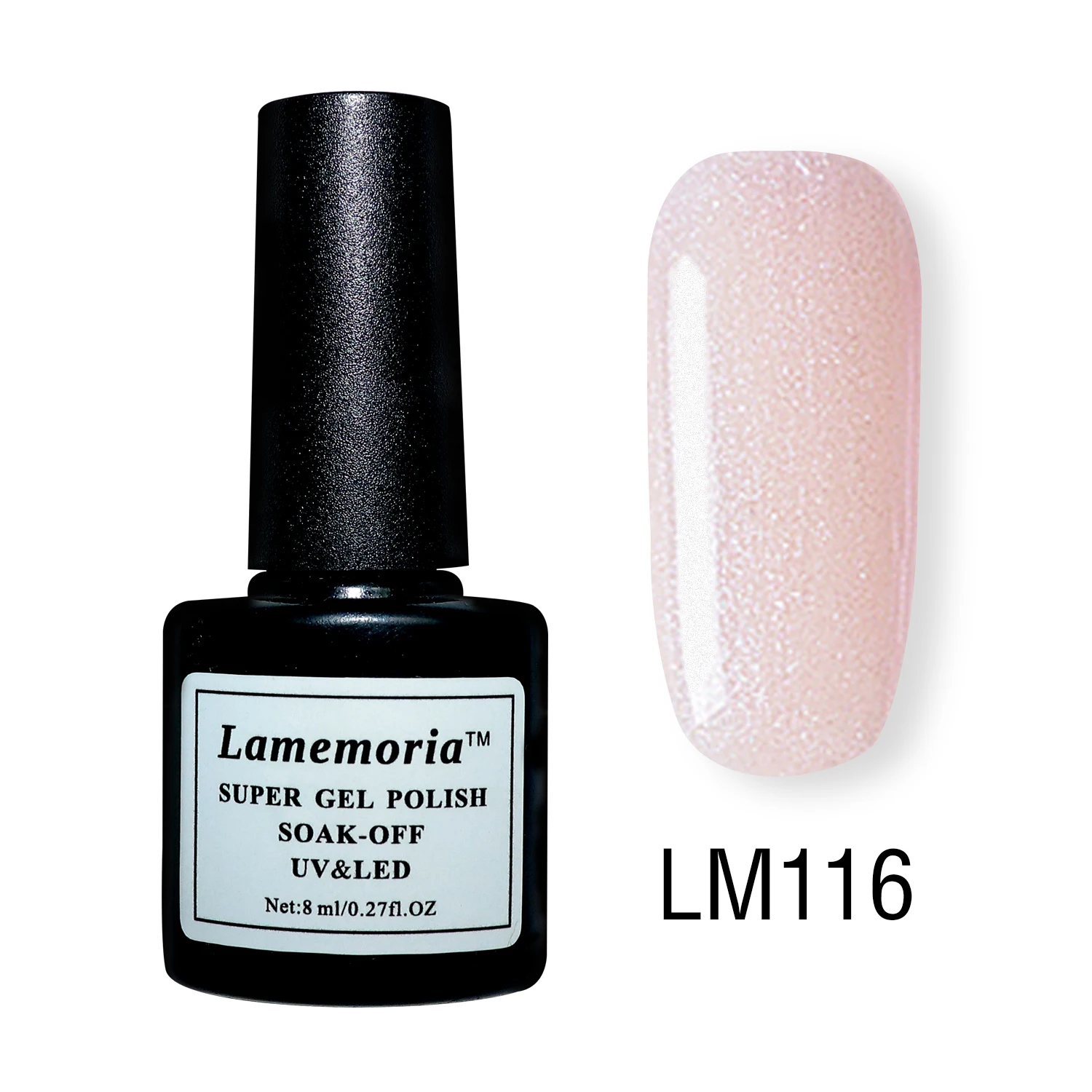 LM116 Lamemoria 8 мл голографический Блестящий Гель-лак для ногтей Блестящие Блестки УФ-гель лак лазер замочить от УФ гель для ногтей маникюр Базовое покрытие - Цвет: LM116