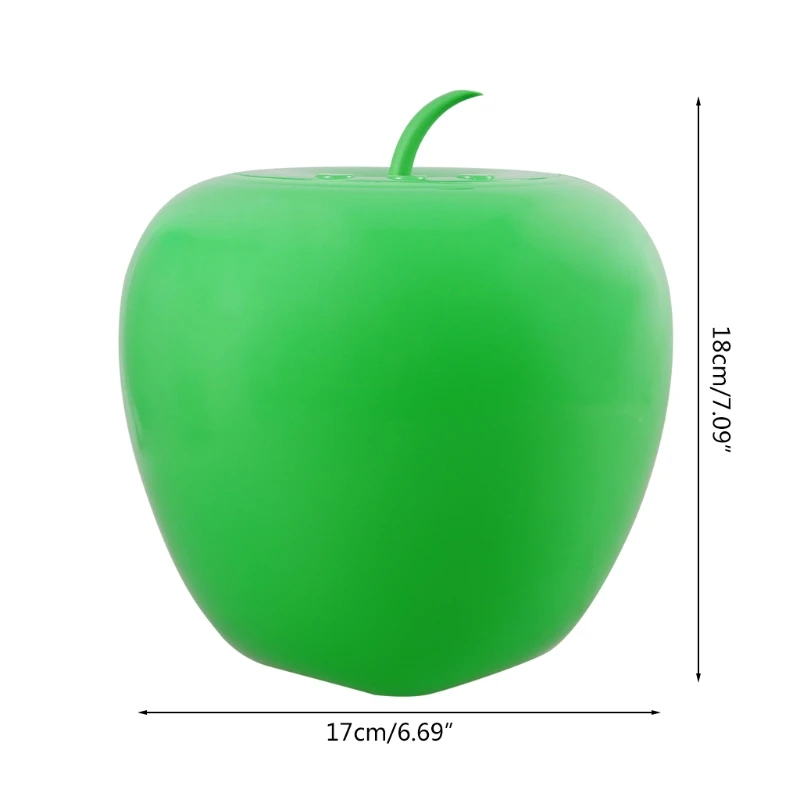 

Christmas Apple Animated Projection Lamp 16 Animations Projector Adjustable Volume Night Light for Xmas Party Home Decor