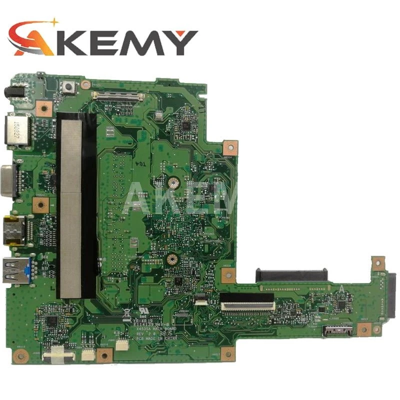 Новинка 100% года материнская плата для ноутбука asus X453 X453SA процессор REV.2.0 N3050 |