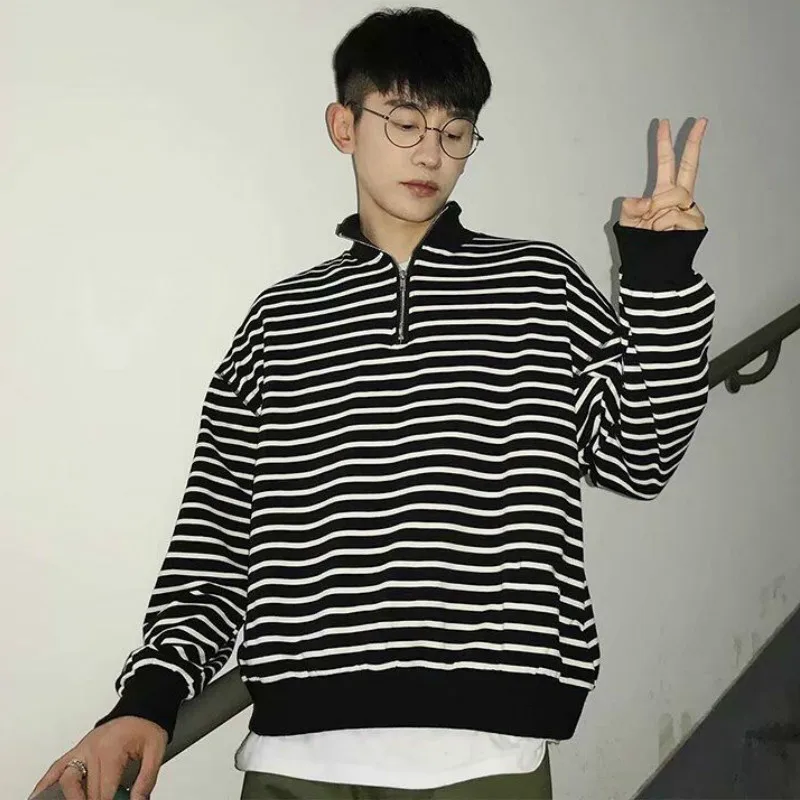 Футболка мужская с длинным рукавом Повседневная универсальная рубашка в стиле