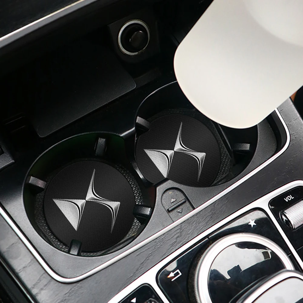 Автомобильный нескользящий коврик подстаканник для бутылки Citroen DS DS3 DS4 DS5 DS5LS DS7