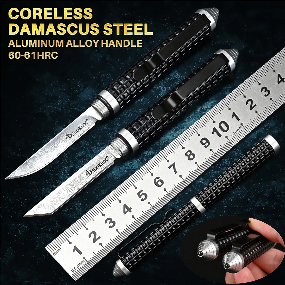 Ножи SDOKEDC VG10 дамасский мини-нож-ручка тактический нож для кемпинга выживания