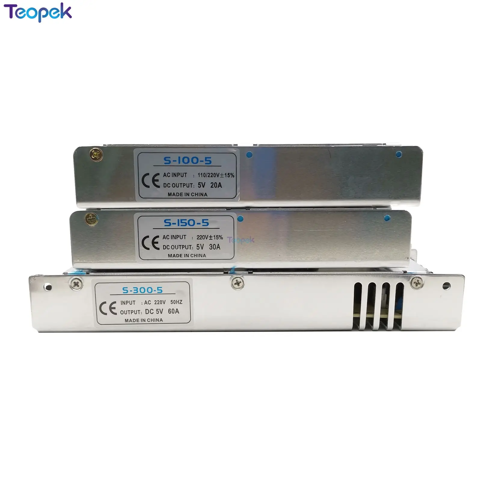 Ультратонкий источник питания AC110V 220V к DC5V 4A 20A 30A 60A AC к DC переключатель постоянного напряжения