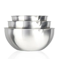 mixing bowl stainless steel whisking bowl for knead dough salad cooking baking