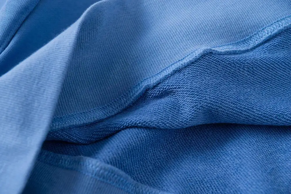 

Women's Letter Sweatshirt Long Sleeve O Neck Cotton Patchwork Sportwear Female Casual Pullover Tops Autumn Winter