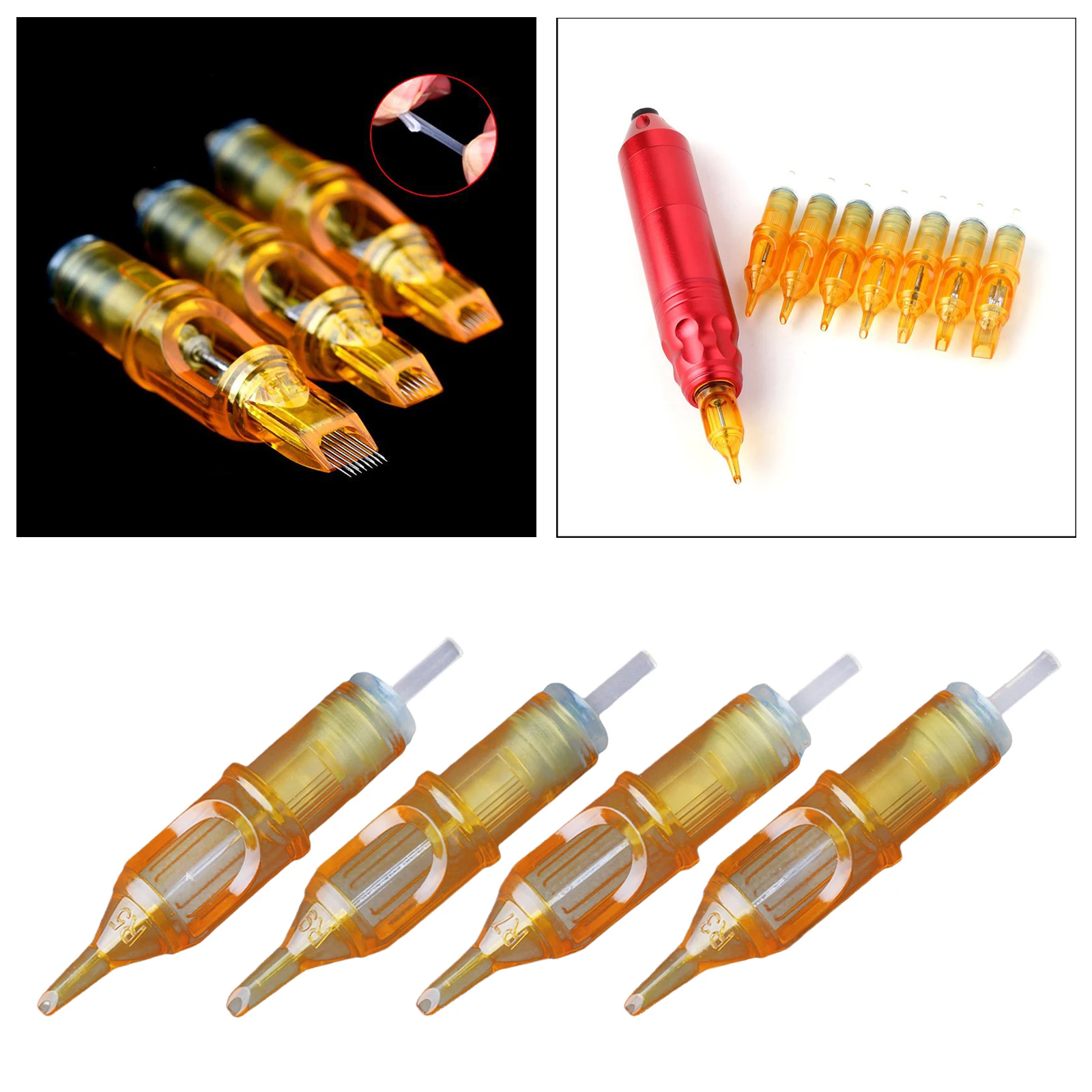 

Professional Disposable Tattoo Makeup Needle Cartridges 20pcs/box Supplies